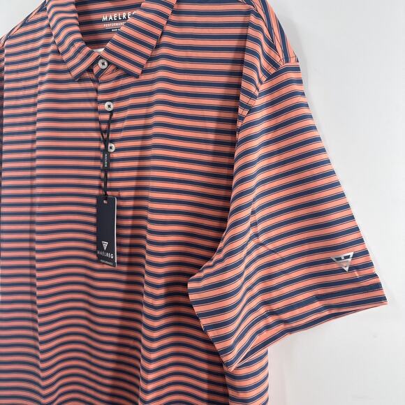 Golf Shirts for Men Dry Fit Short Sleeve Print Performance Moisture Wicking Polo - Picture 8 of 10